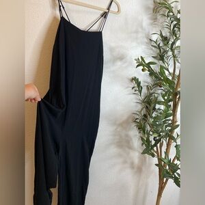 black jumpsuit medium